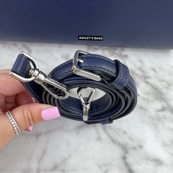 Kate Spade Madison Medium Satchel & Large Wallet Continental In Parisian Navy - Picture 10 of 16